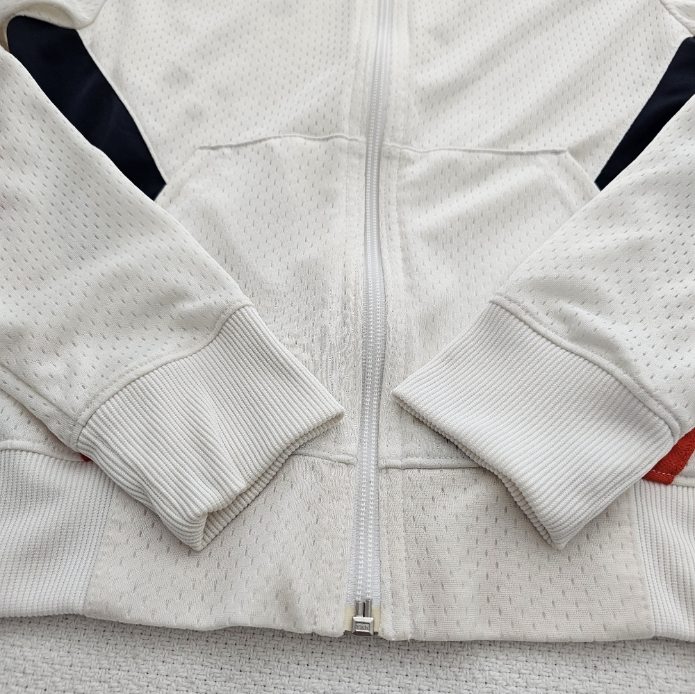 Vintage Nike Track Jacket Lightweight Full zip Woman's size 8-10 Nylon - Picture 11 of 16